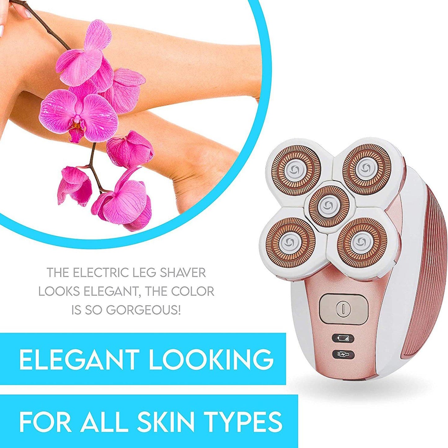 Rynx | Meeteasy Electric Leg Shaver for Women