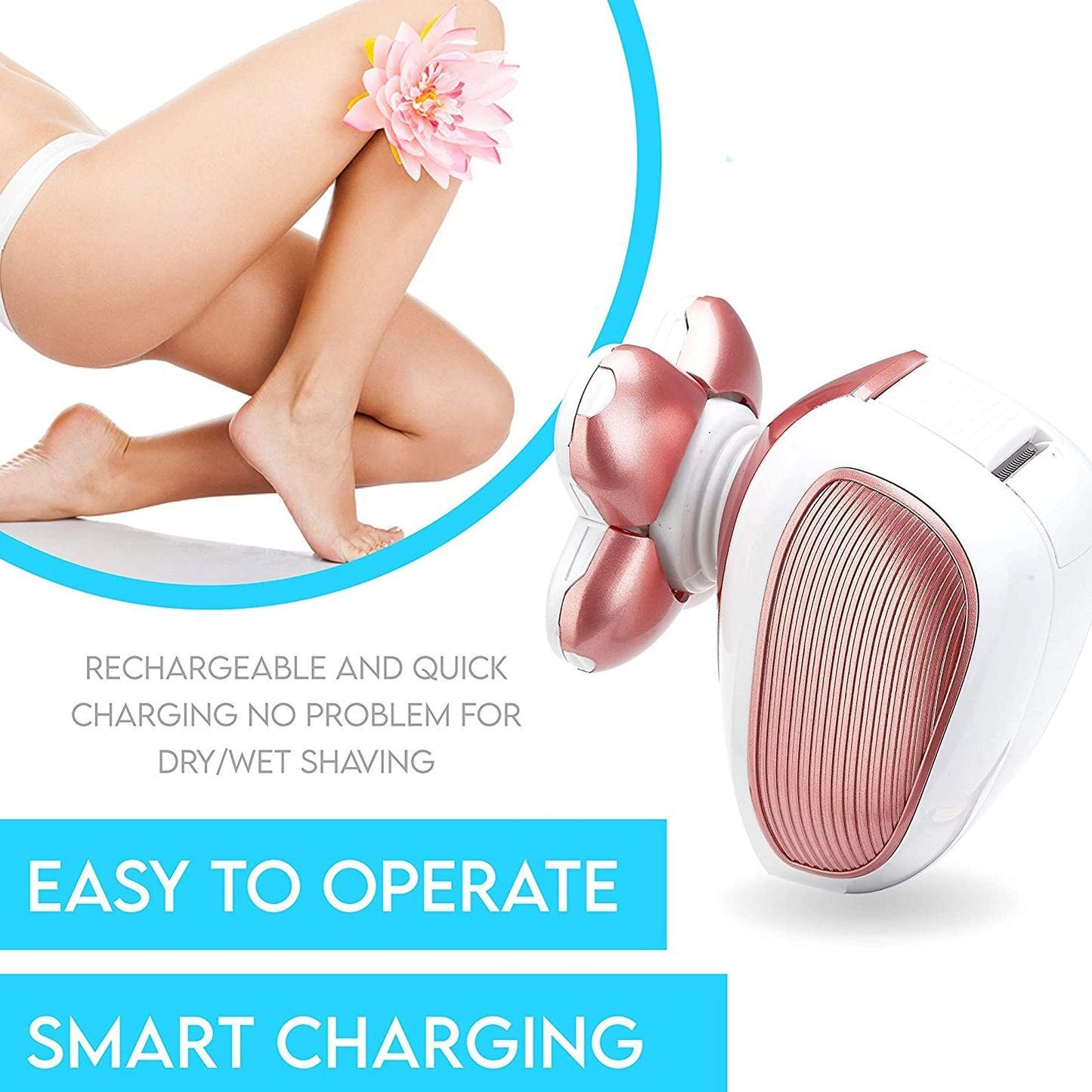 Rynx | Meeteasy Electric Leg Shaver for Women
