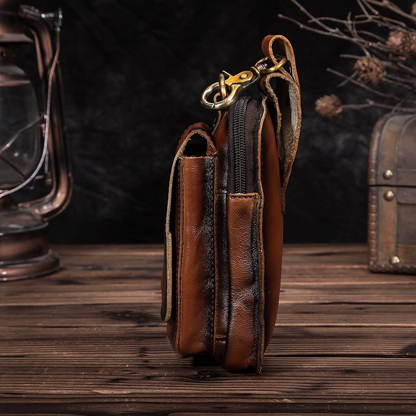 RYNX | Luxury Leather Hip Bag for Men