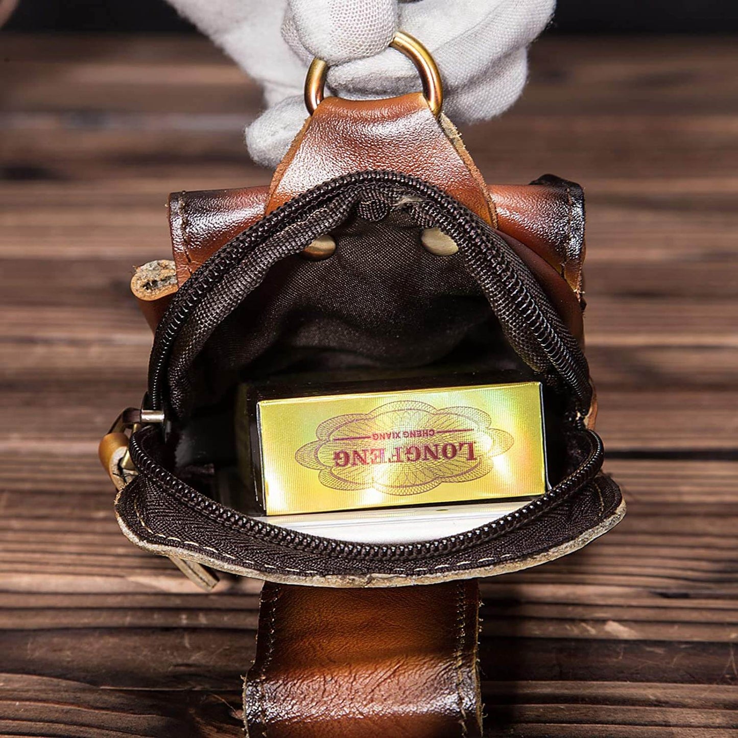 RYNX | Luxury Leather Hip Bag for Men