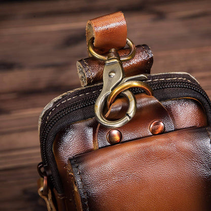 RYNX | Luxury Leather Hip Bag for Men