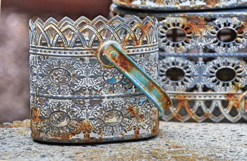 Rynx | Oval Pierced Baskets Set of 3