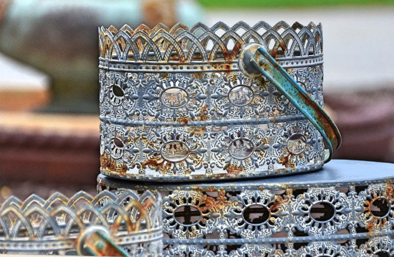Rynx | Oval Pierced Baskets Set of 3
