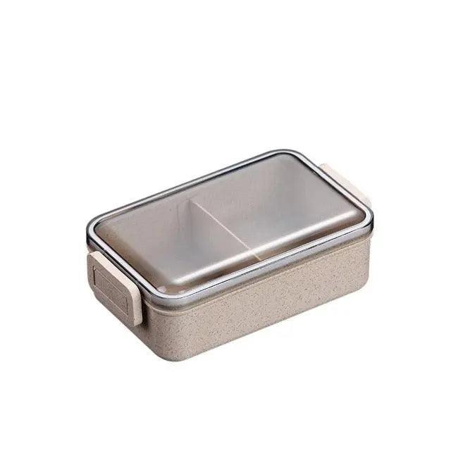 Rynx | Sustainable Wheat Straw Lunch Box with Cutlery: Your Eco-Friendly Eating Essential
