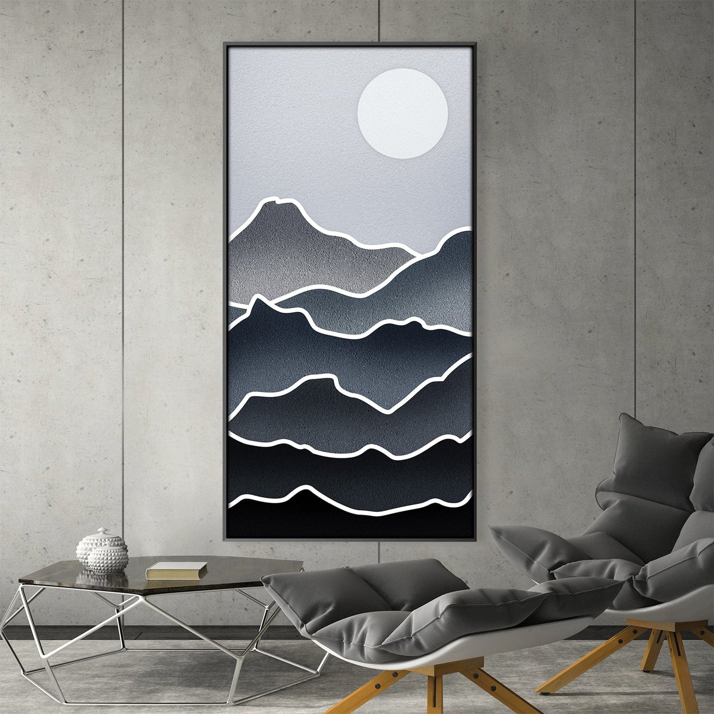 Rynx | Midnight Ridges Canvas