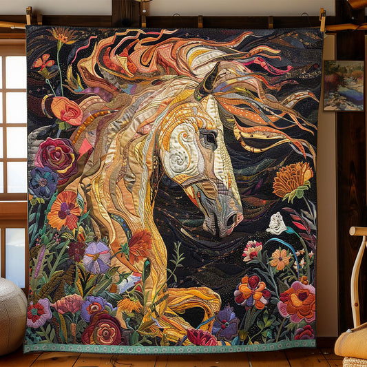 Rynx | Flower Horse Quilt