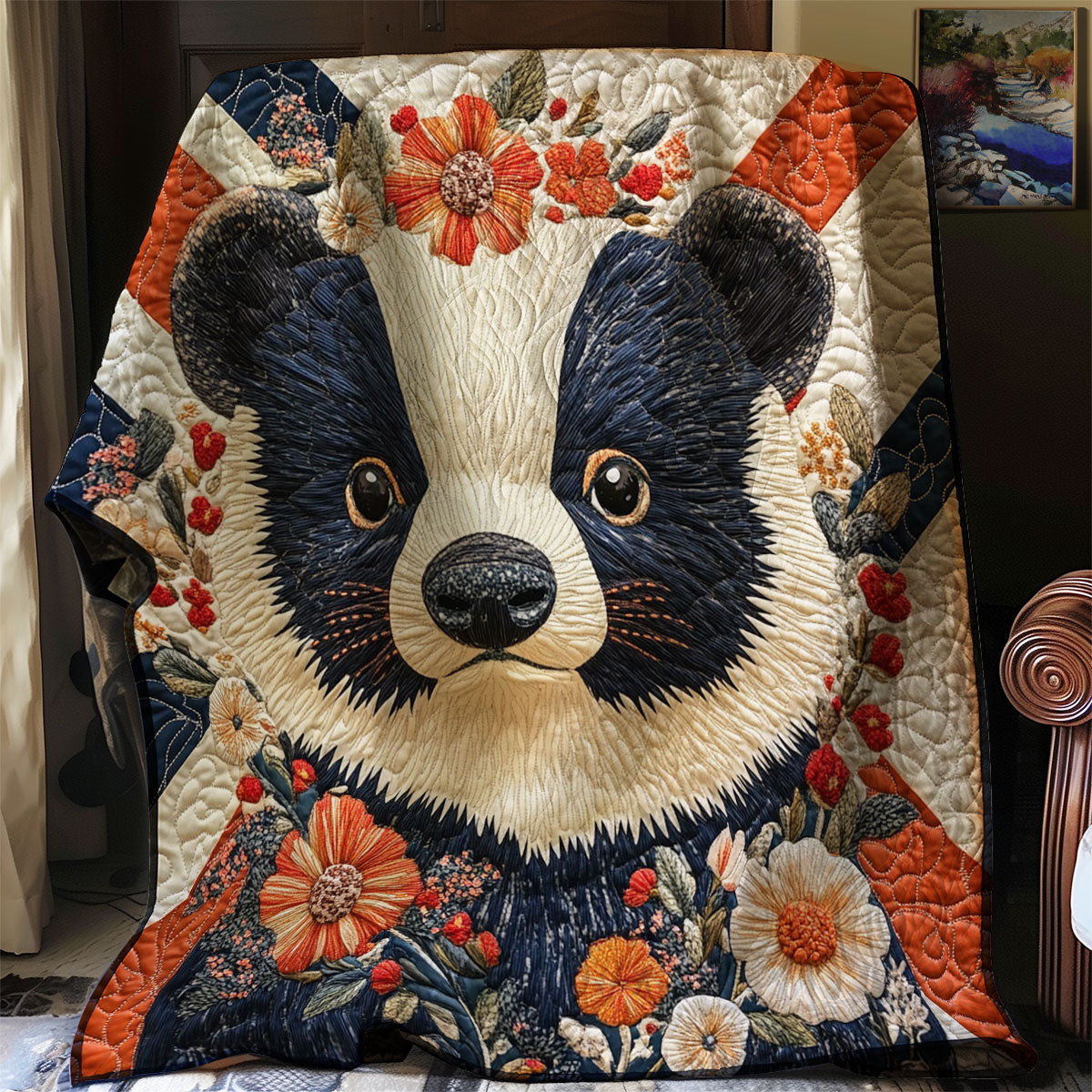 Rynx | Patriotic Badger Quilt