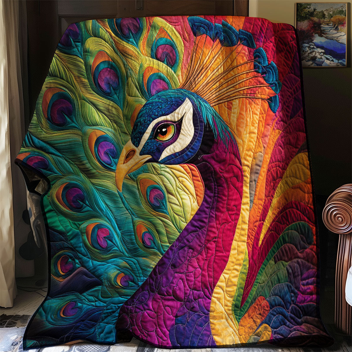 Rynx | Peacock rug