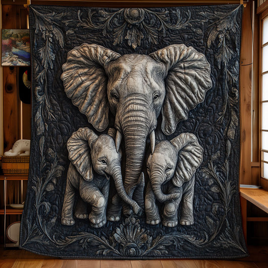 Rynx | Elephant Family Bedspread