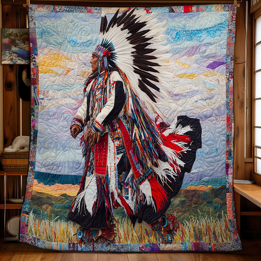 Rynx | Native American Tribal Chief Quilt