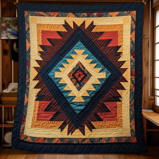 Rynx | Native American Tribal Pattern Quilt