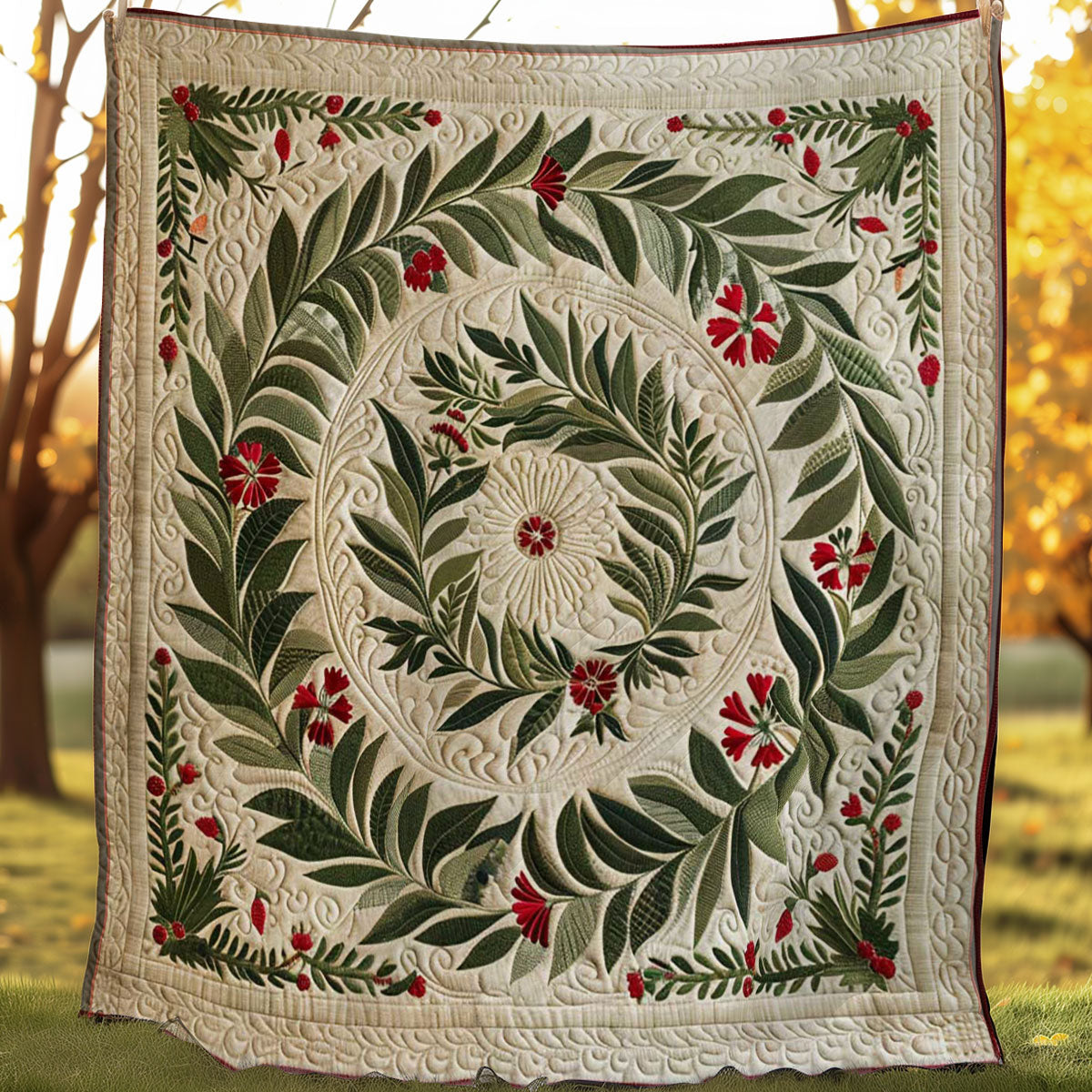 Rynx | Evergreen Wreath Quilt