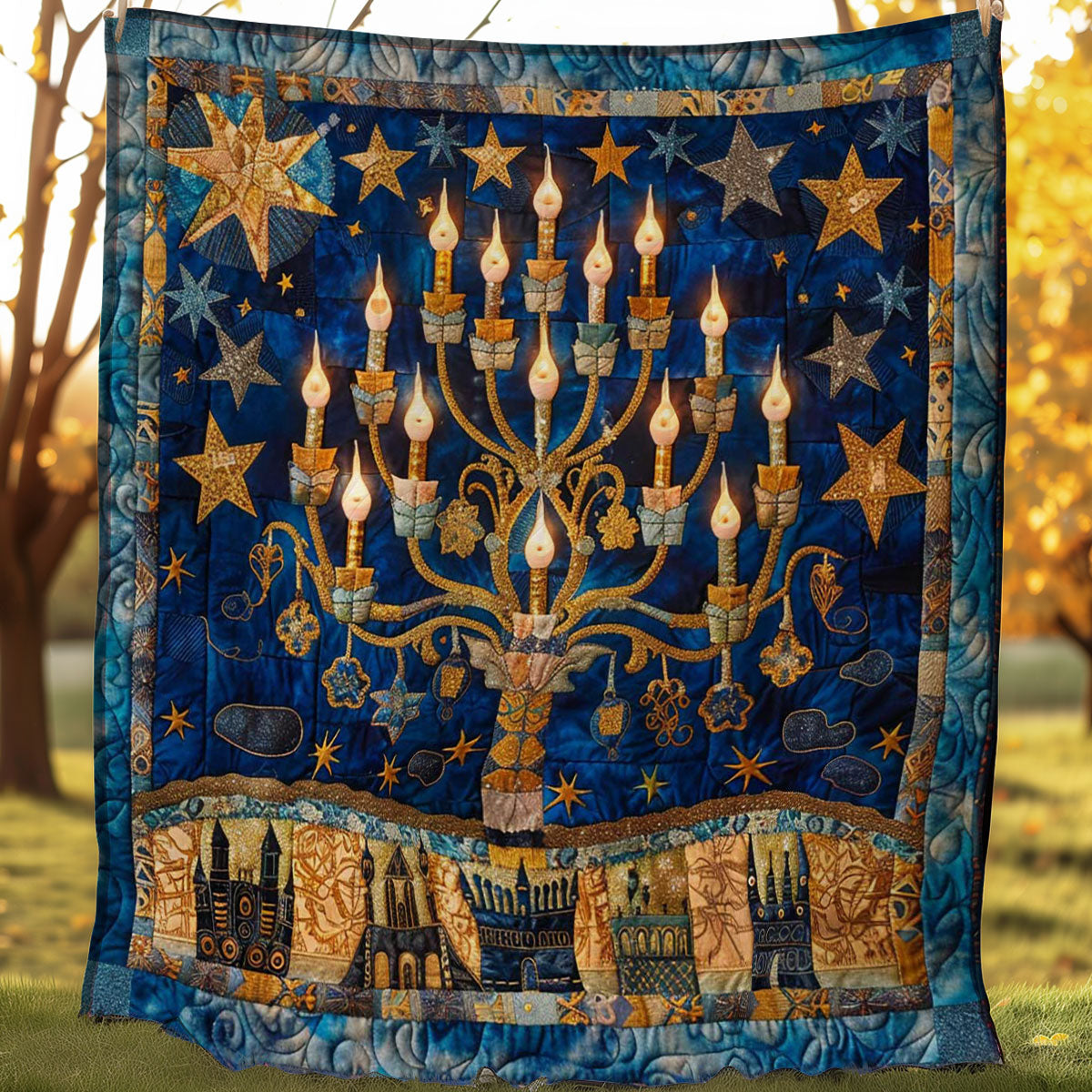 Rynx | Jewish Hanukkah Blanket
