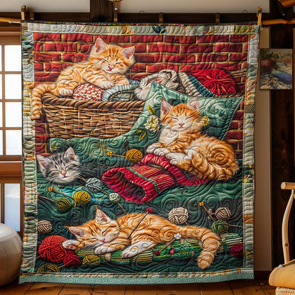 Rynx | Sleeping Cats Bedspread