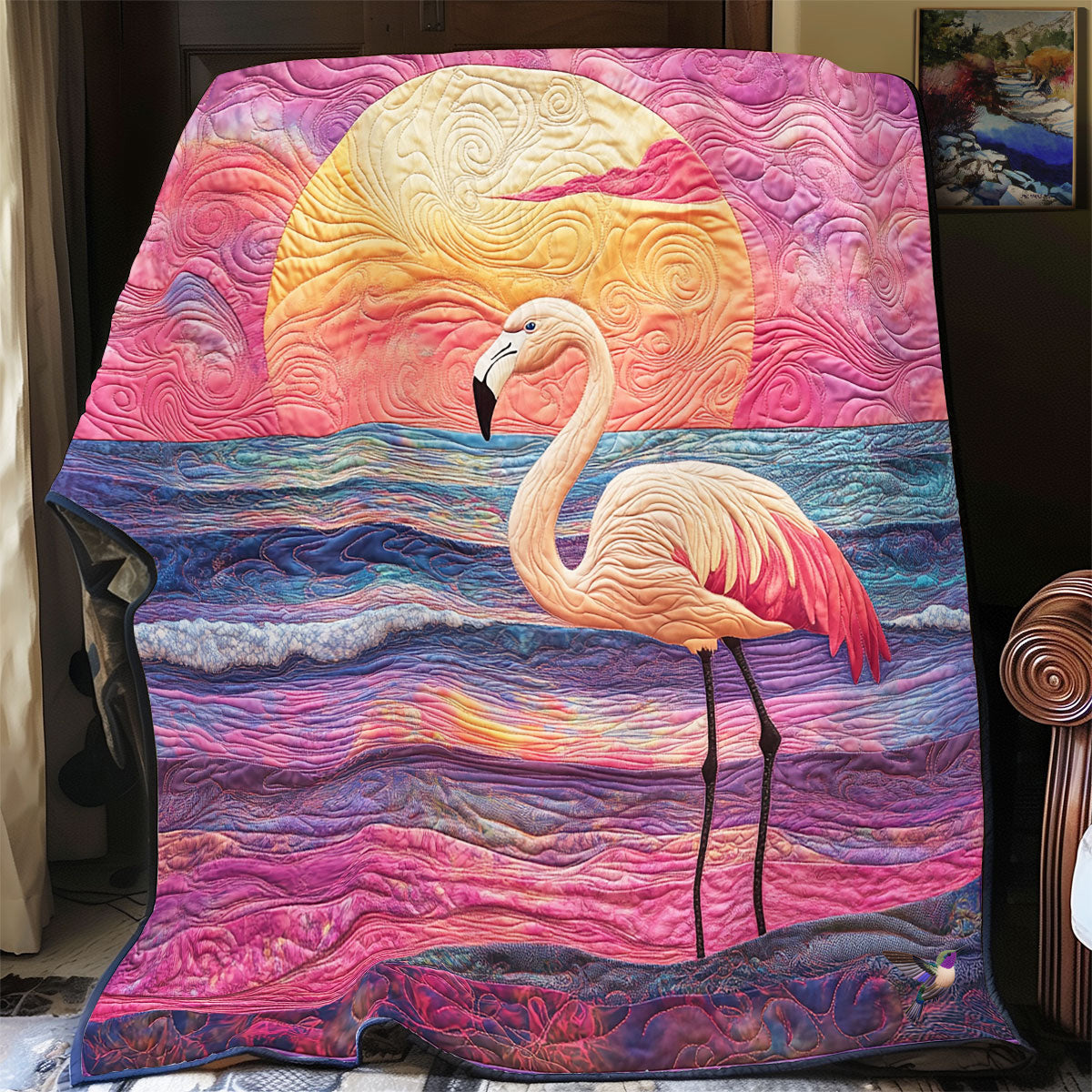 Rynx | Flamingo and the Sunset Blanket