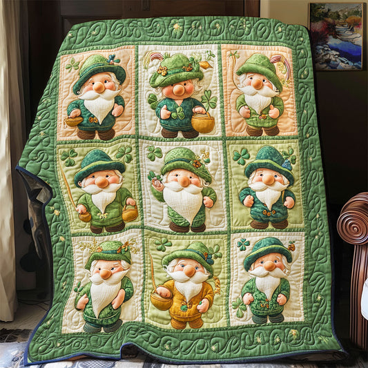 Rynx | Gnome Happy St. Patrick's Day Quilt