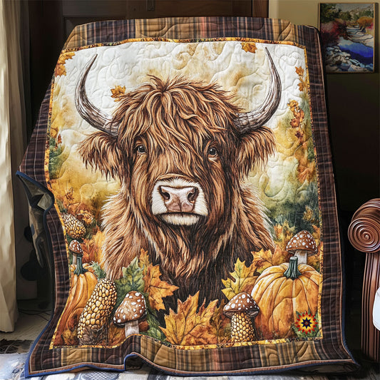 Rynx | Highland Cow Autumn Mood Quilt