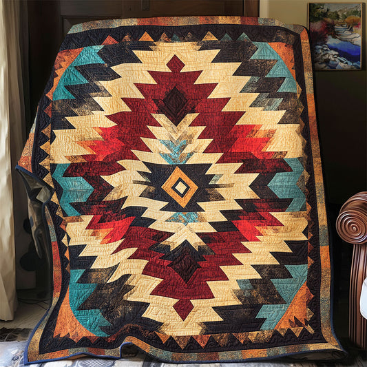 Rynx | Native American Tribal Pattern Quilt