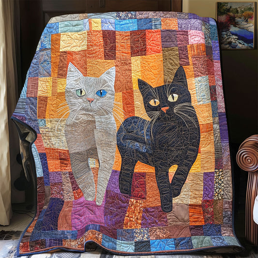 Rynx | Patchwork Cat Quilt