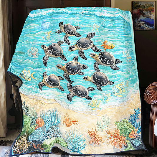 Rynx | Ocean Calls Turtles Quilt