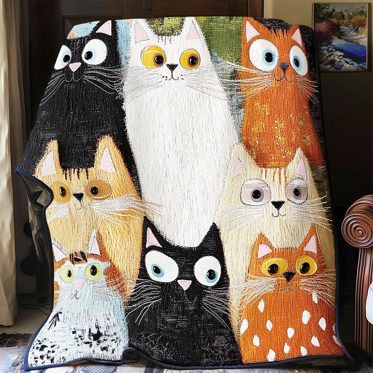 Rynx | Playful Cat Quilt