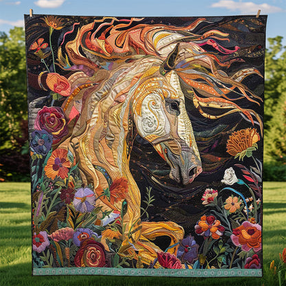Rynx | Flower Horse Quilt
