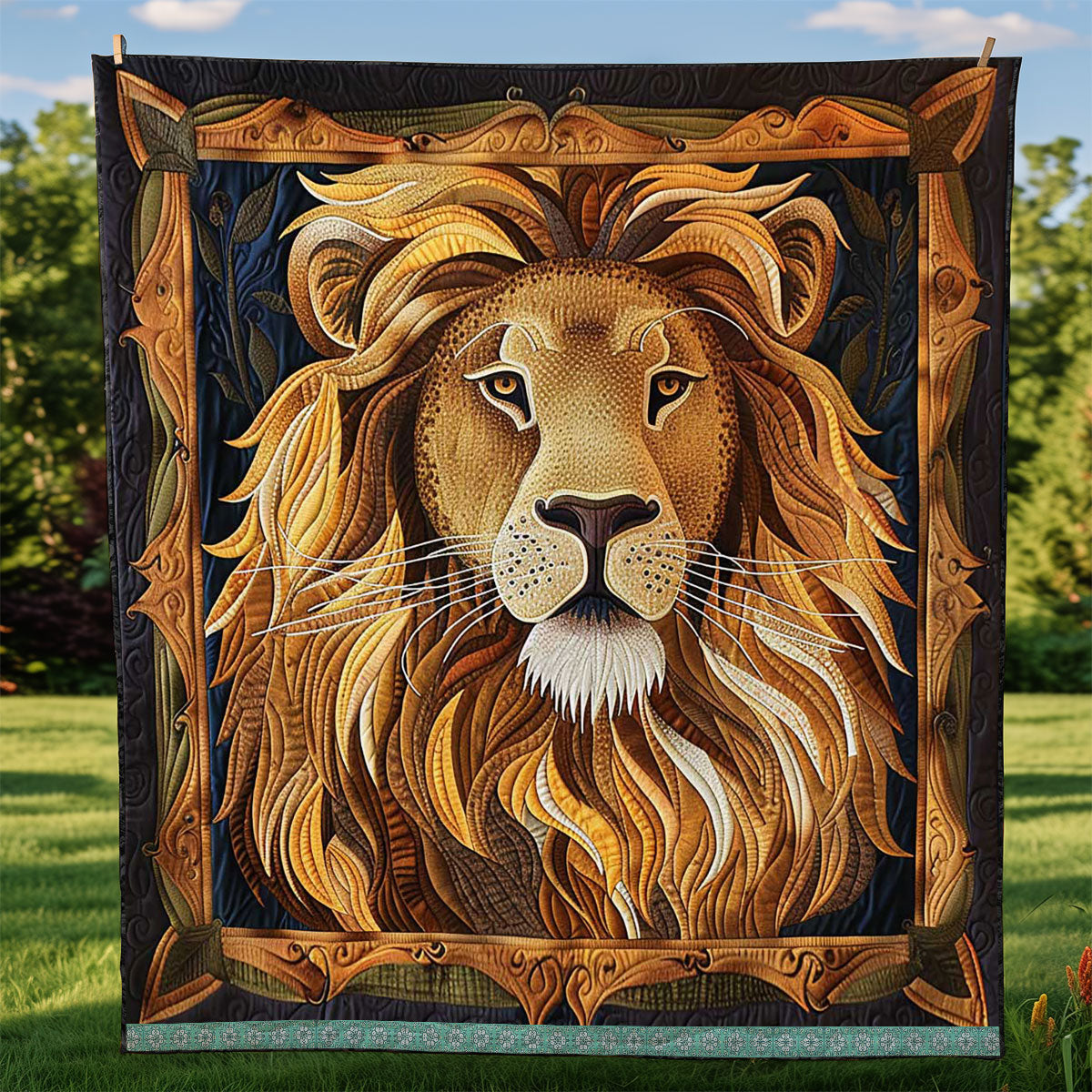 Rynx | Lion quilt