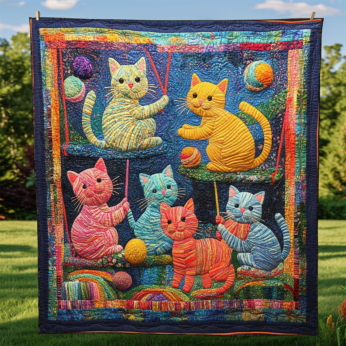 Rynx | Playful Cat Blanket