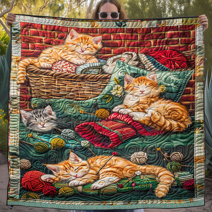 Rynx | Sleeping Cats Bedspread