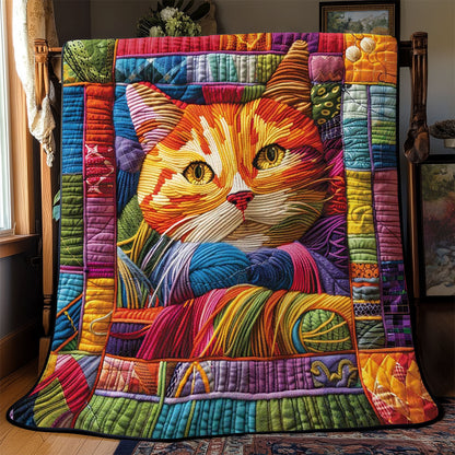Rynx | Colorful Cat Quilt