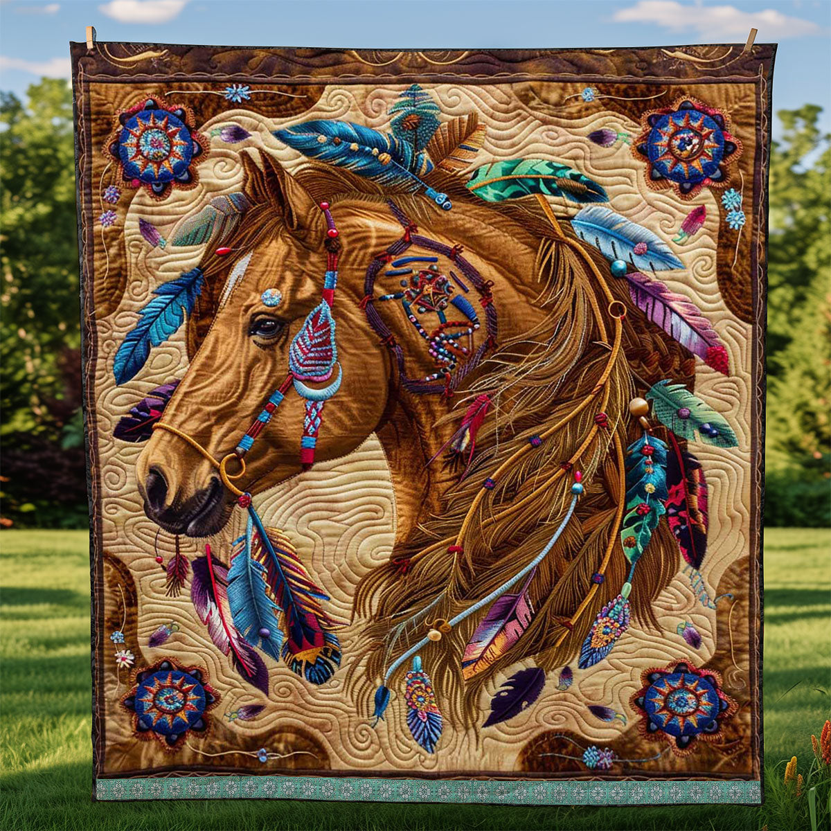 Rynx | Horse blankets inspired by Native Americans