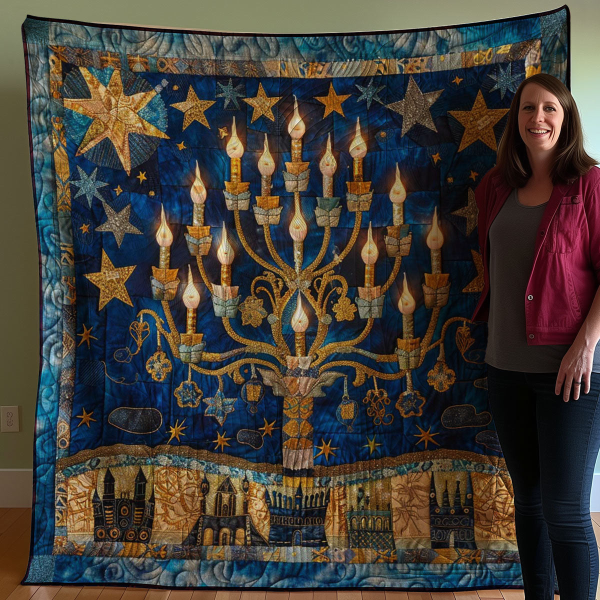 Rynx | Jewish Hanukkah Blanket