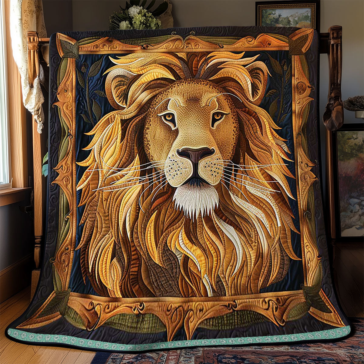 Rynx | Lion quilt
