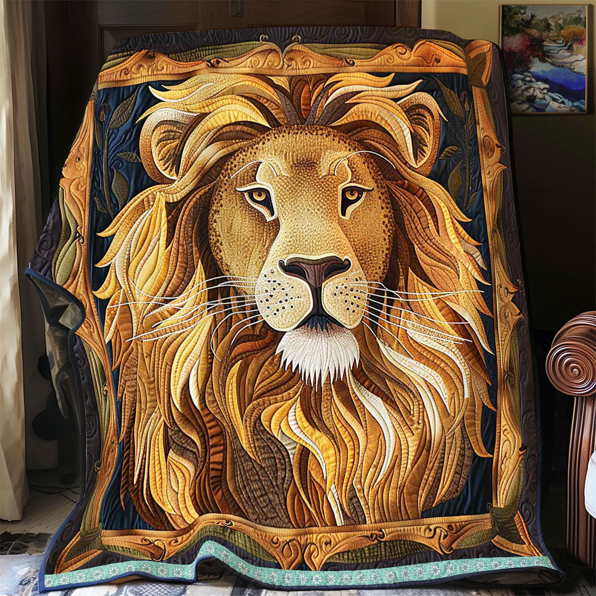 Rynx | Lion quilt