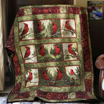 Rynx | Red Cardinal Quilt