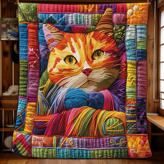 Rynx | Colorful Cat Quilt
