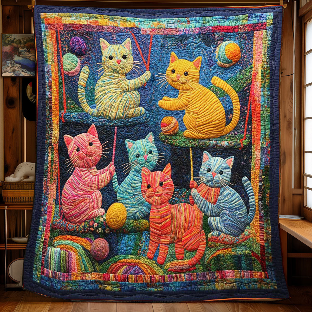 Rynx | Playful Cat Blanket