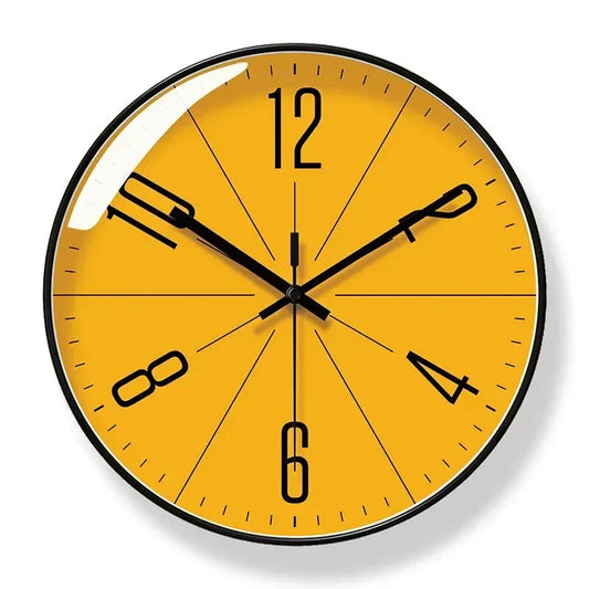 Rynx | Modern Nordic Style Wall Clock - Elegant Design - Perfect Time Display