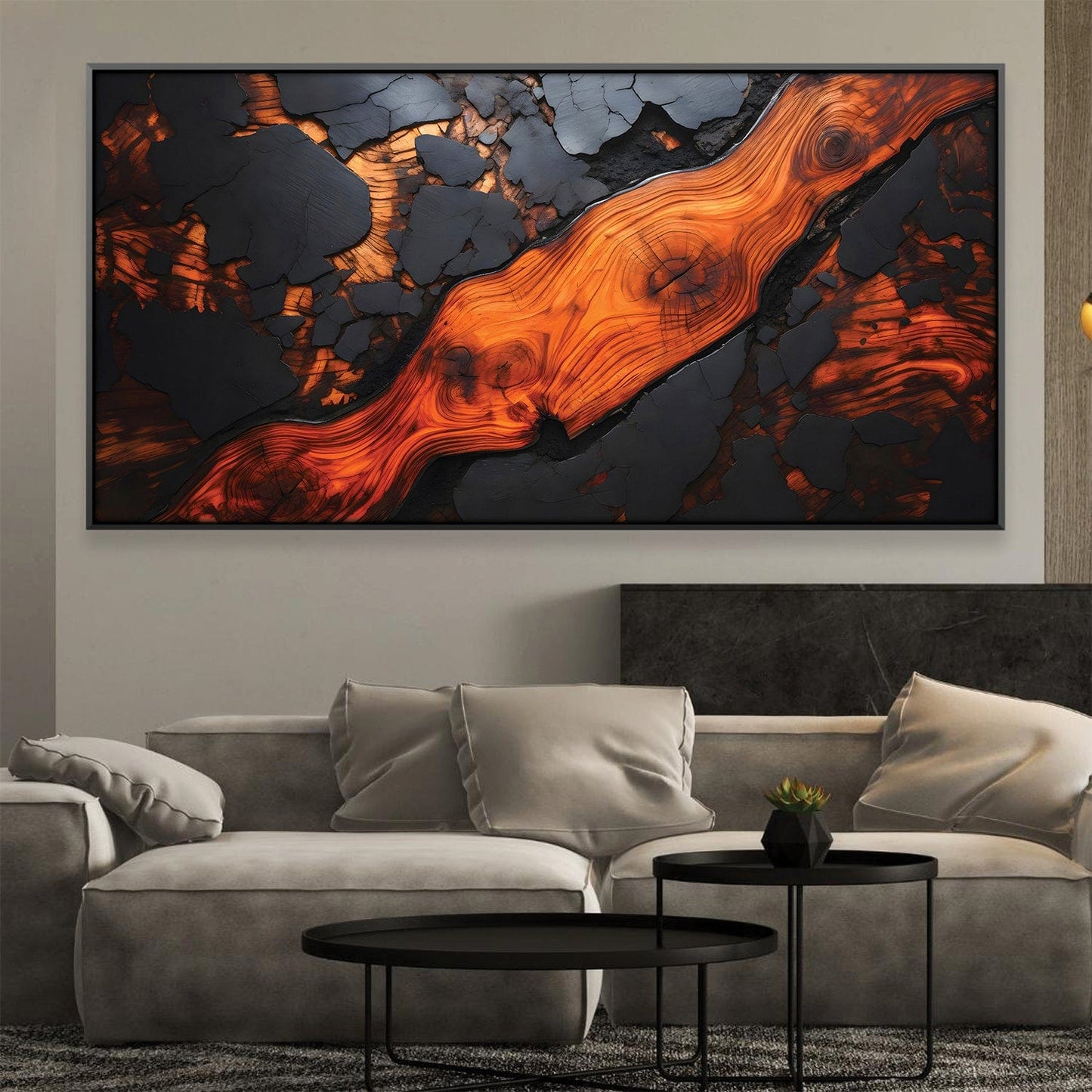 Rynx | Molten Abstract Canvas