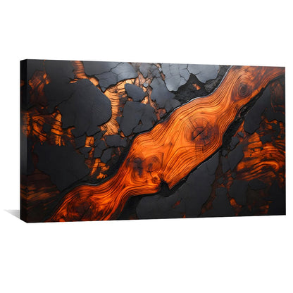 Rynx | Molten Abstract Canvas