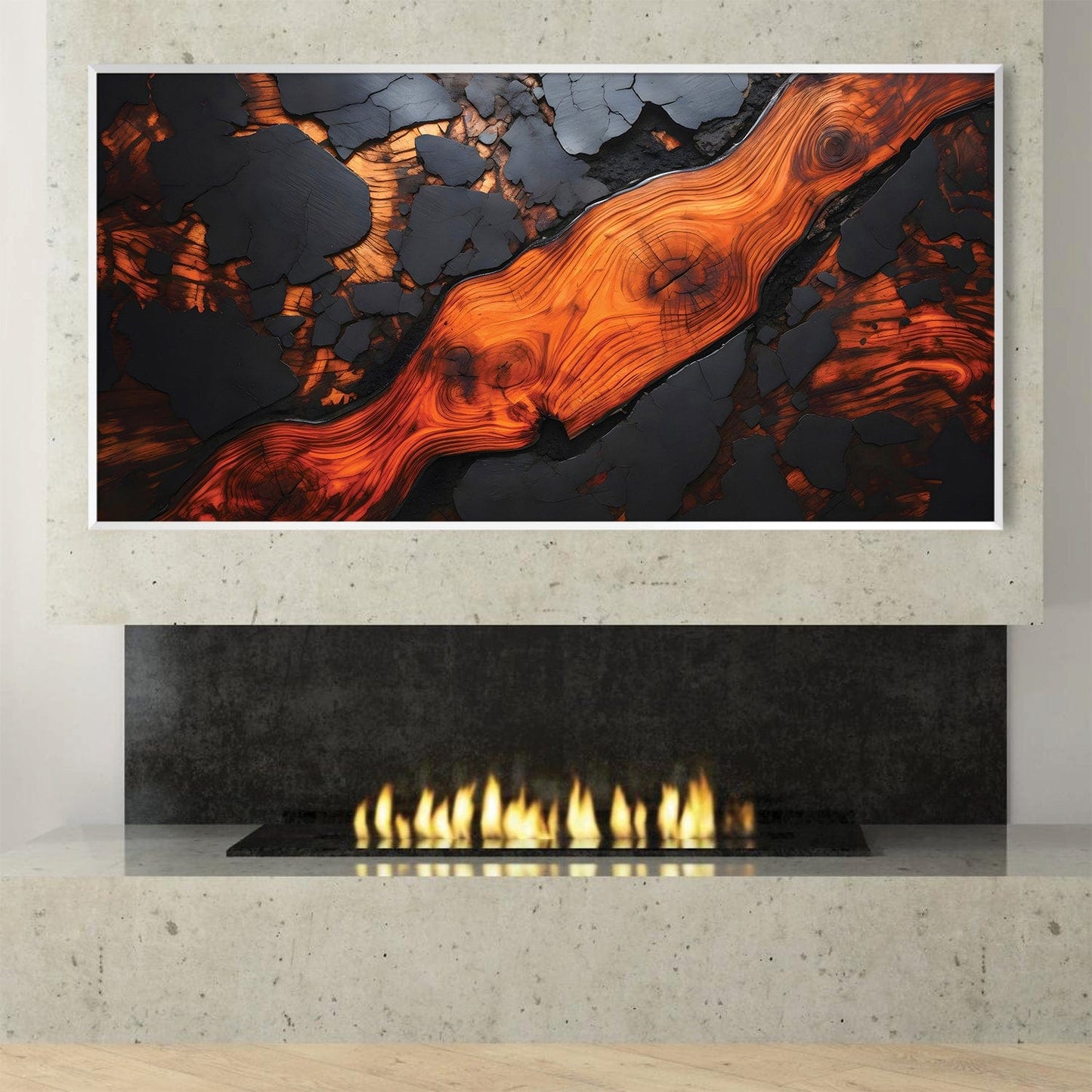 Rynx | Molten Abstract Canvas