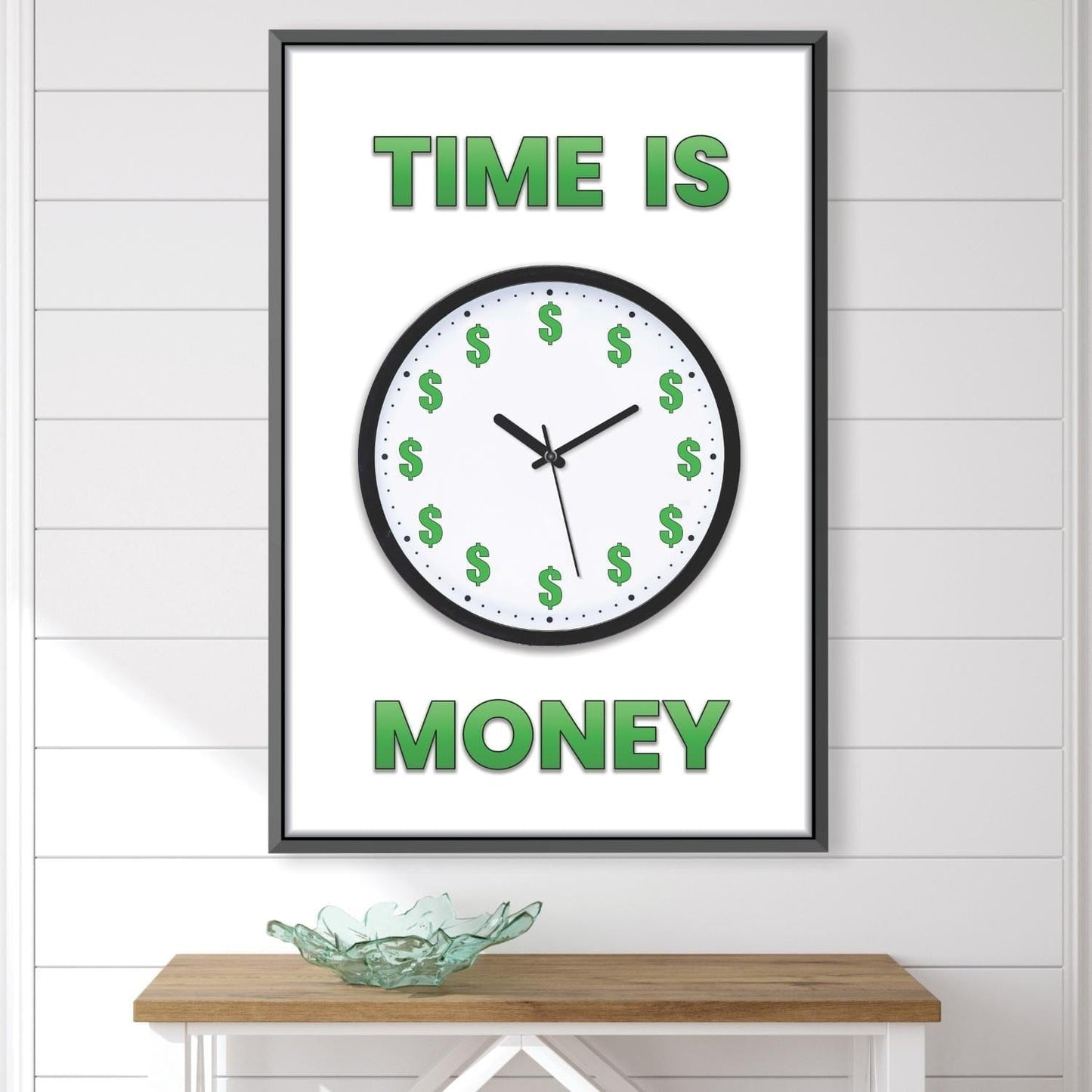 Rynx | Money Clock Canvas