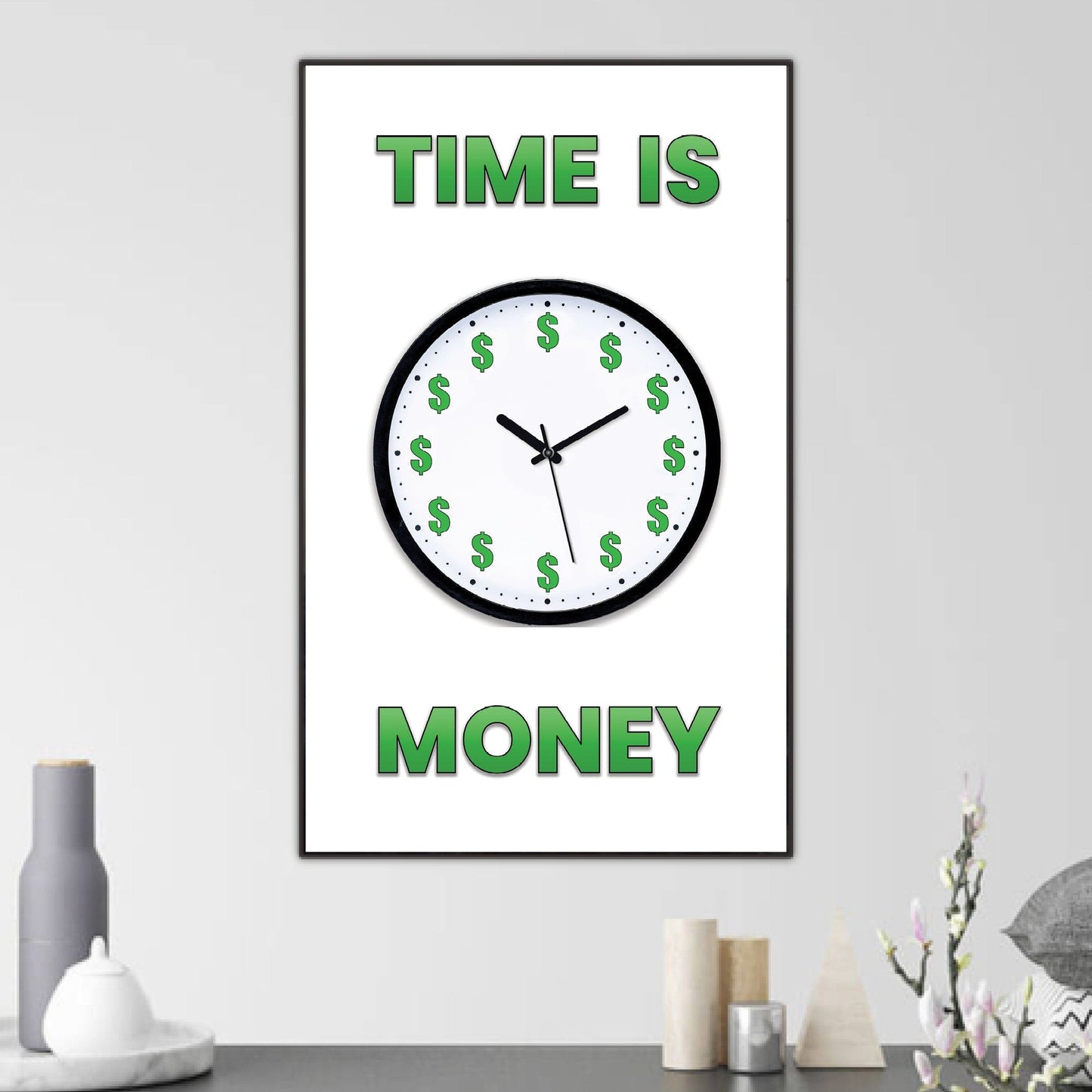 Rynx | Money Clock Canvas