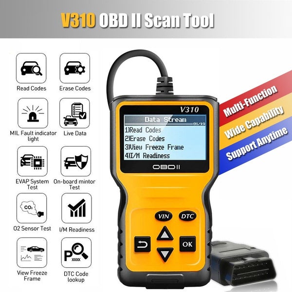 Rynx | MOTOPOWER MP69033 OBD2 Scanner Universal Car Engine Error Code Reader