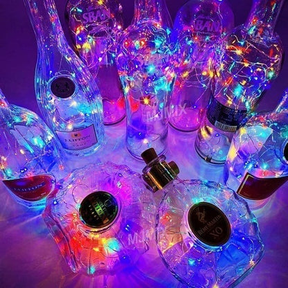 Rynx | LED bottle light cork night light DIY decor