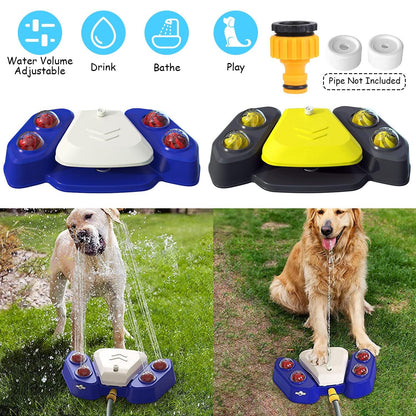 Rynx | Multifunctional Automatic Pet Water Dispenser Outdoor Foot-activated Spraying System
