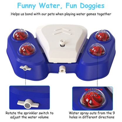 Rynx | Multifunctional Automatic Pet Water Dispenser Outdoor Foot-activated Spraying System