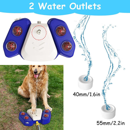 Rynx | Multifunctional Automatic Pet Water Dispenser Outdoor Foot-activated Spraying System