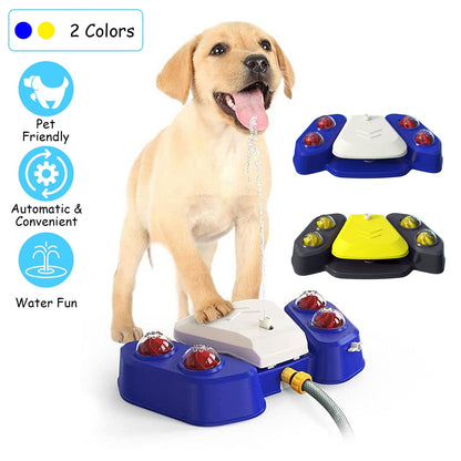 Rynx | Multifunctional Automatic Pet Water Dispenser Outdoor Foot-activated Spraying System