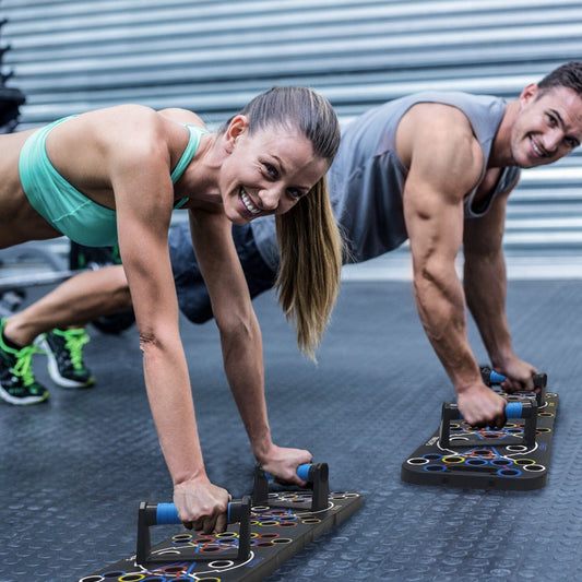 Rynx | Multifunctional Push Up Board Home Strength Training Equipment with 15 Workout Tools
